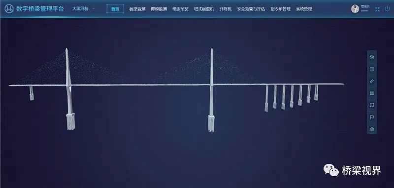 与“数”俱进——基于BIM技术的大溪河特大桥数字桥梁管理平台的图2