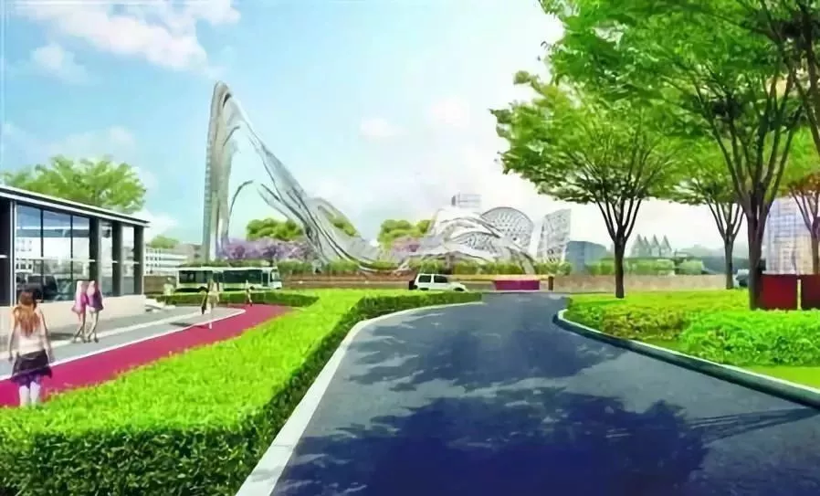 堪比23个足球场,5个月后的光谷广场会变成这样…… 堪比23个足球场,5个月后的光谷广场会变成这样……