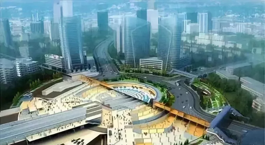 堪比23个足球场,5个月后的光谷广场会变成这样…… 堪比23个足球场,5个月后的光谷广场会变成这样……