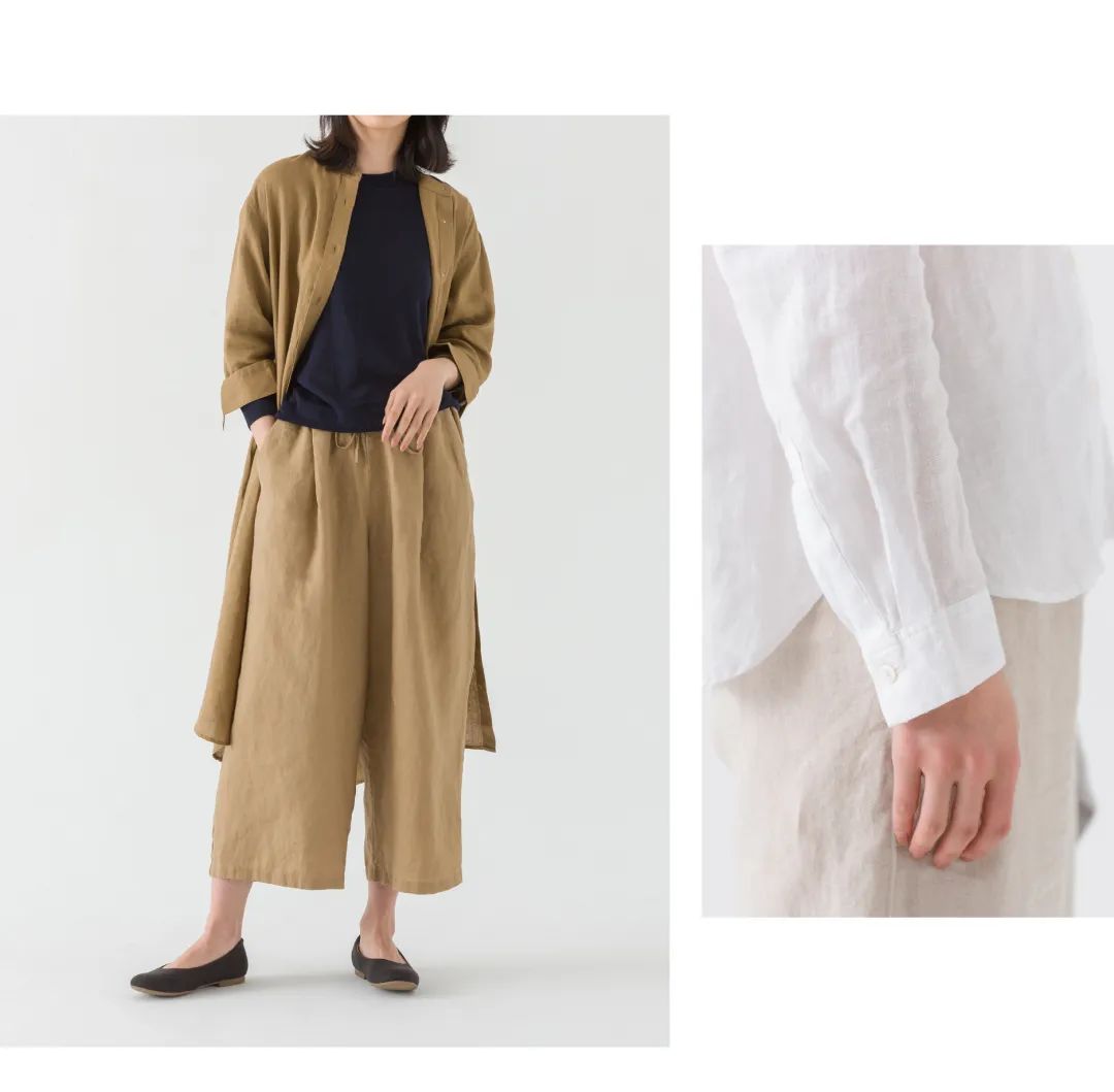 muji无印良品服装限时特惠有些风格只有亚麻能给你