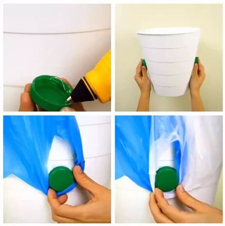 垃圾桶桶身标志_垃圾桶的回收标志怎么画_不可回收垃圾桶的标志图片