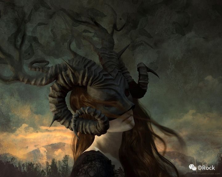 神秘力量与诡异美学的诗性 |黑暗艺术是marcela bolívar揭开万物面纱