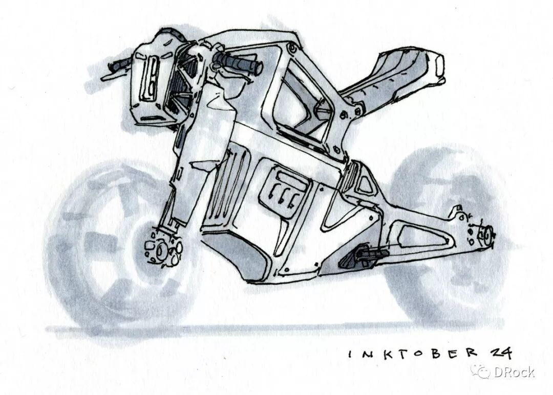 机械概念手稿分享设计师教育家出版商集一身的艺术家scottrobertson