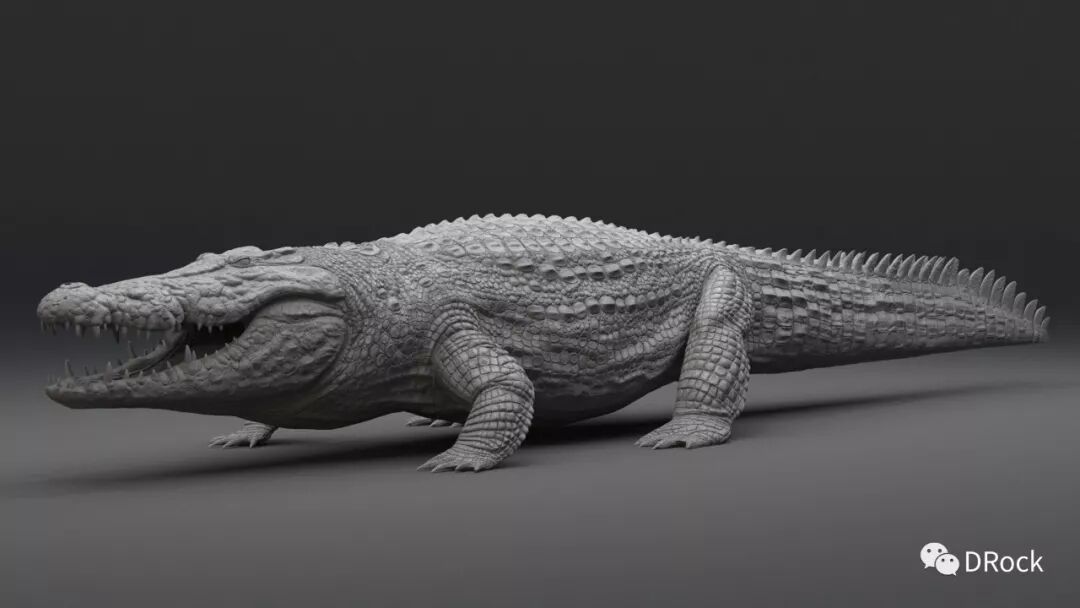 鳄鱼3d建模教学视频 | 3d建模师dmytro teslenko