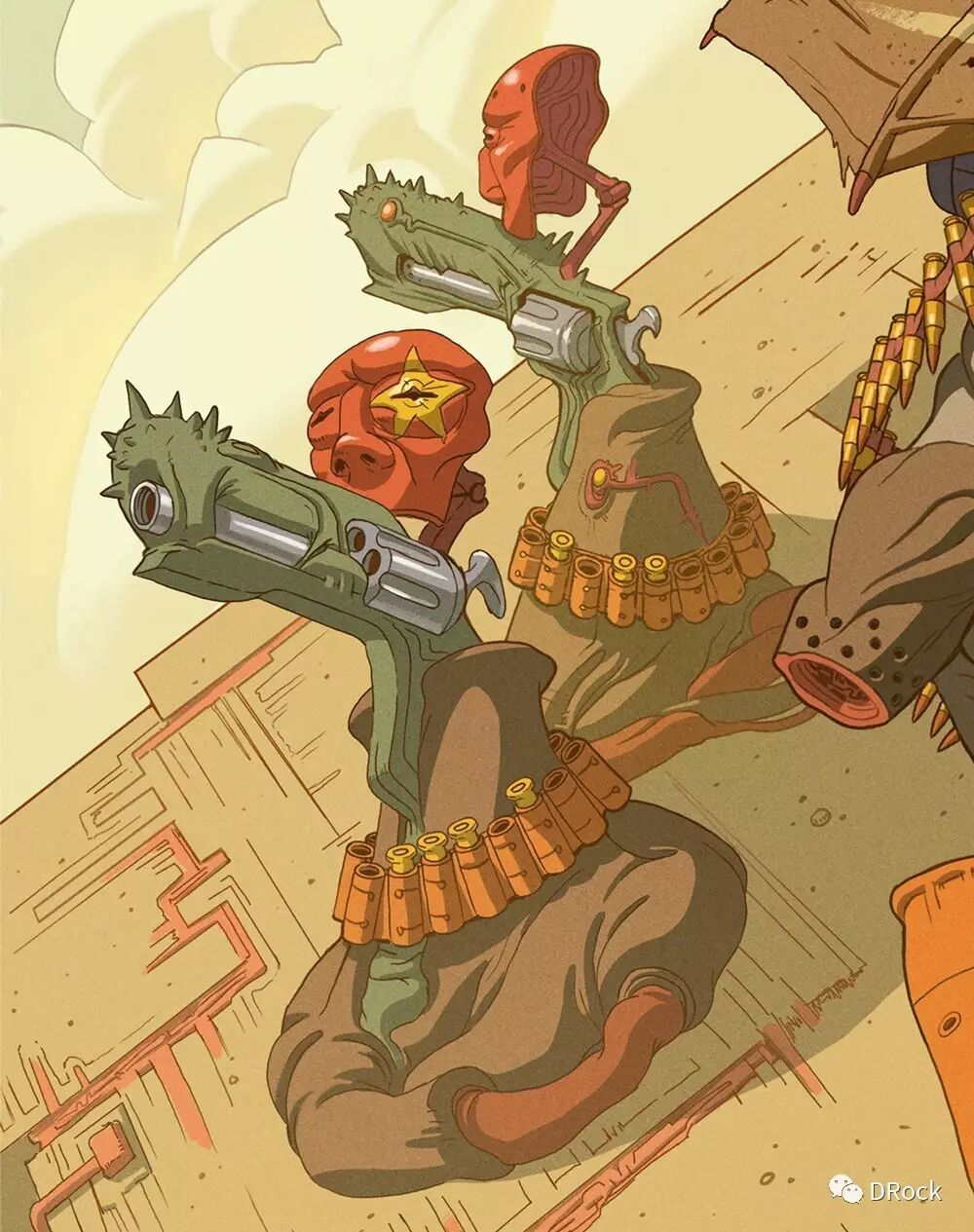 内脏器官大革命,口味略重请慎入丨robbie trevino赛博朋克地狱