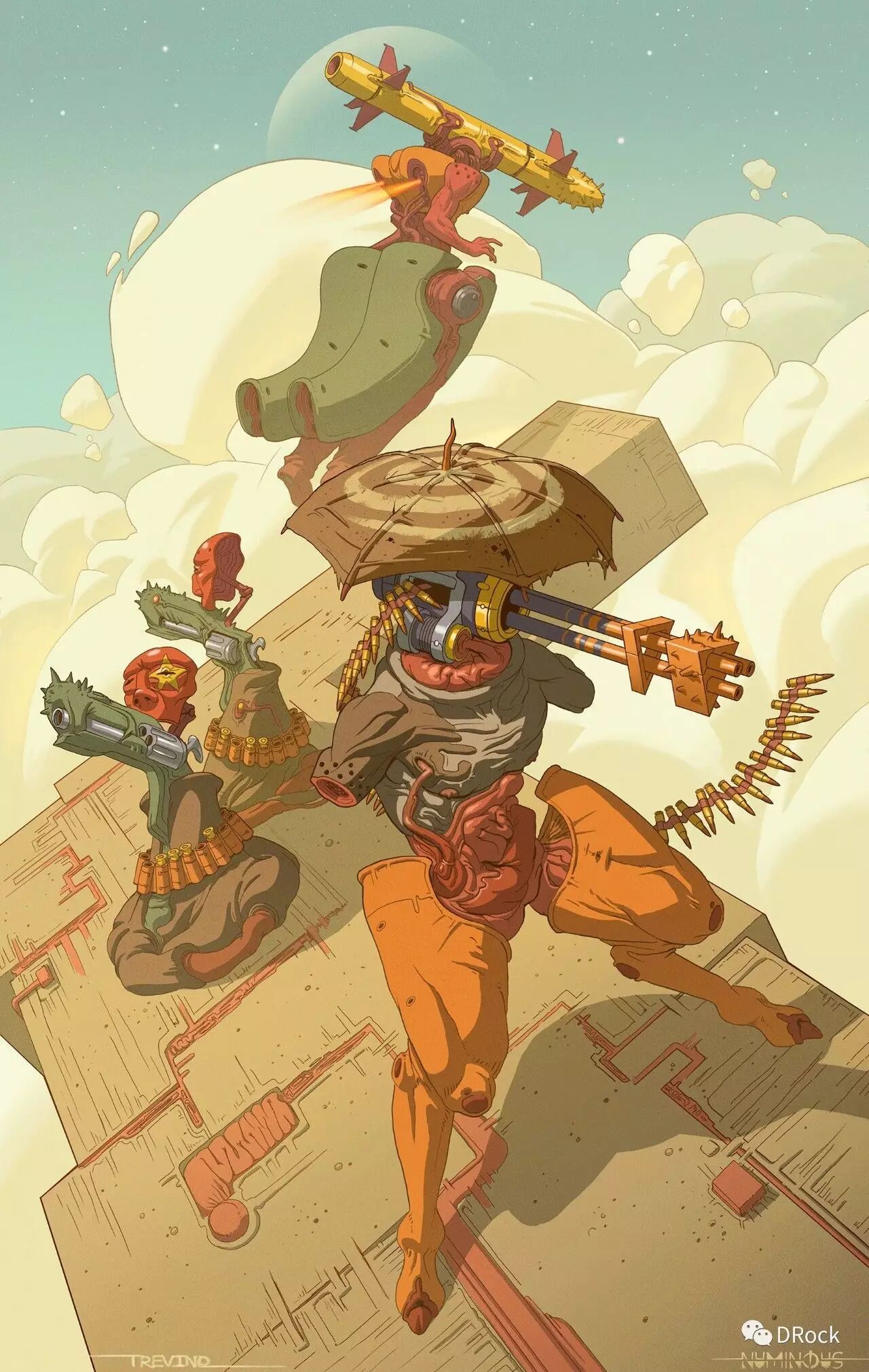 内脏器官大革命,口味略重请慎入丨robbie trevino赛博朋克地狱