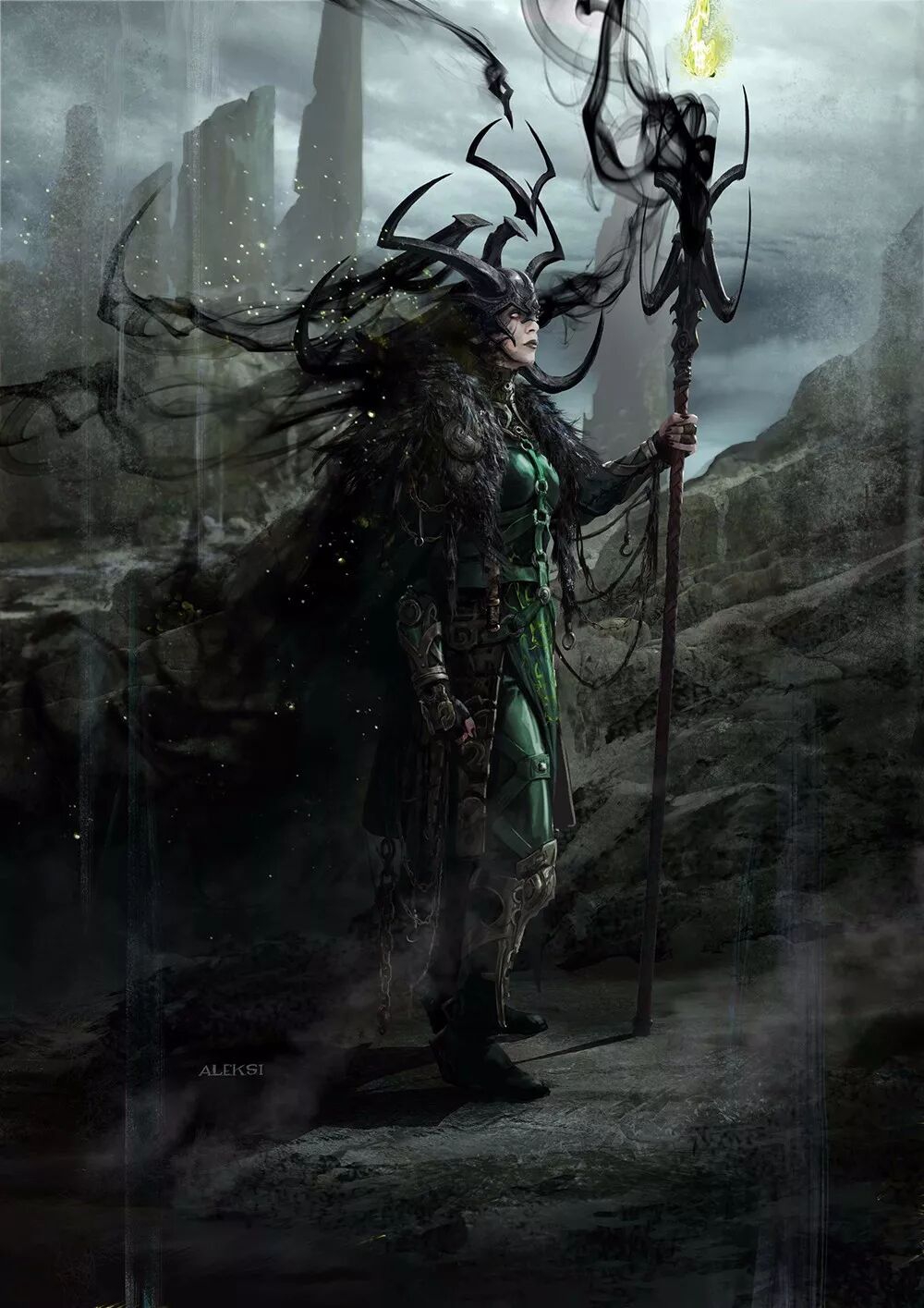 《雷神:诸神黄昏》最新插图-受伤版火魔巨人苏尔特尔 | aleksi