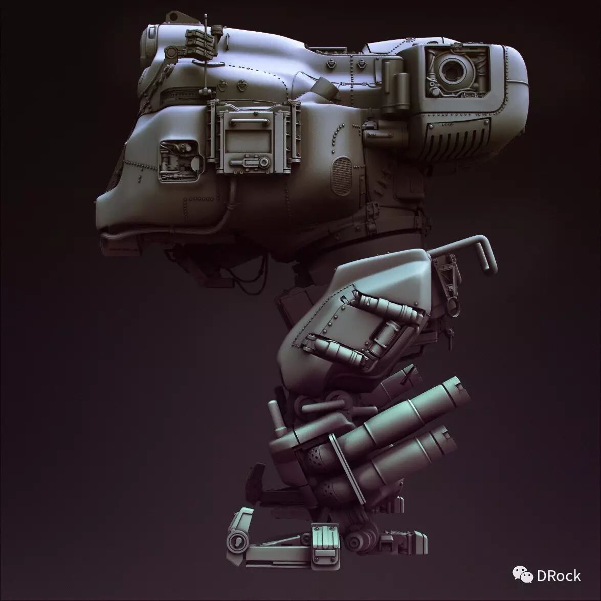 新科幻主题机械臂,机器人和武器装置|10年经验的瑞典3d艺术家tor