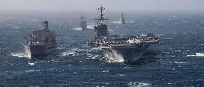 黑云压城！美多个航母战斗群突然南海集结，拜登要铤而走险？