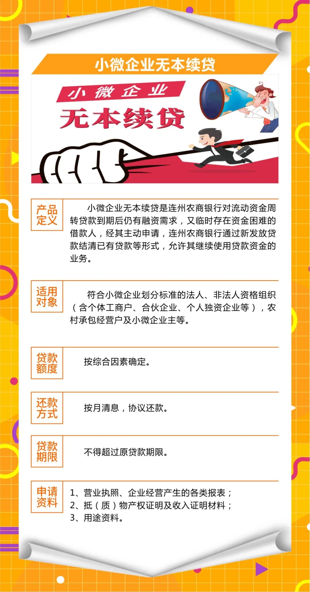 阳光信贷产品简介