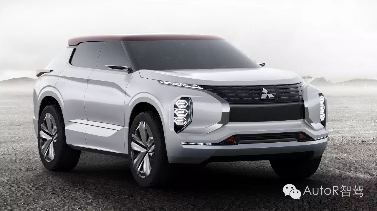 2016巴黎车展:三菱gt-phev概念车亮相