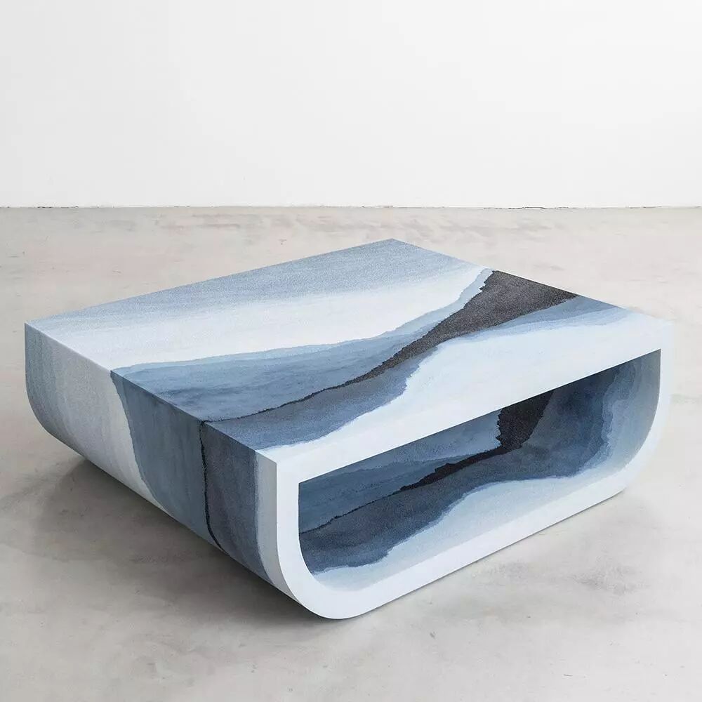 水泥混沙子竟能做出艺术品般的家具