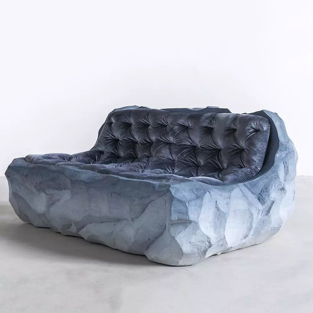 水泥混沙子竟能做出艺术品般的家具