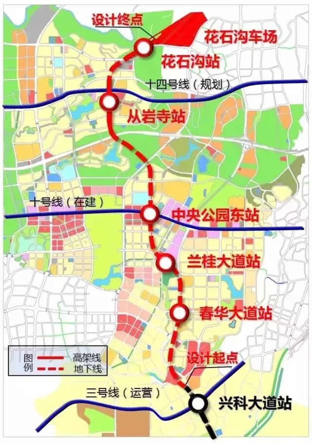 重慶輕軌9號線二期線路走向 經過哪些地方?