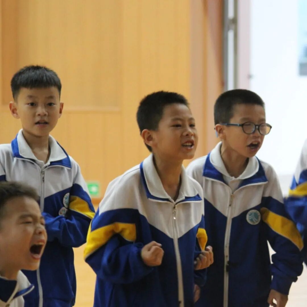 小小健儿大展风采广益小学部开展系列运动赛事活动