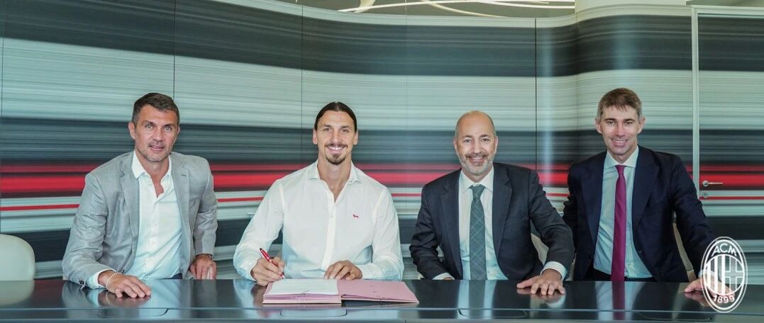 官方丨米兰与伊布续约至2021年，新赛季重披11号球衣