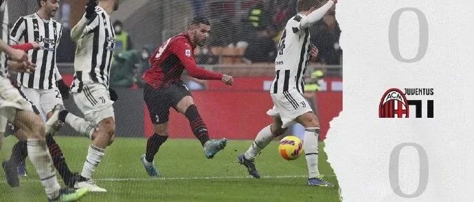 GIF丨伊布伤退 米兰0-0尤文