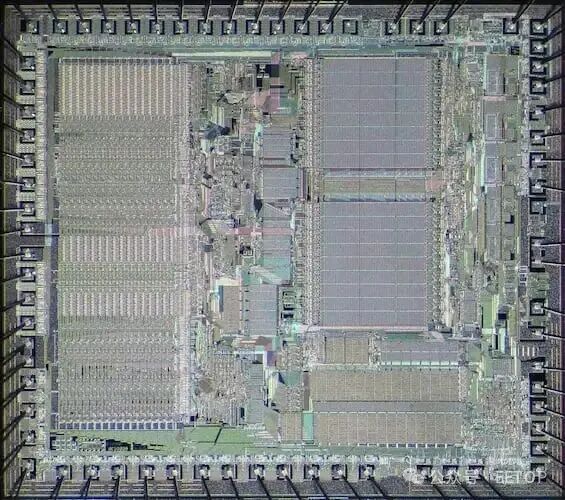 Die of a Motorola 68000