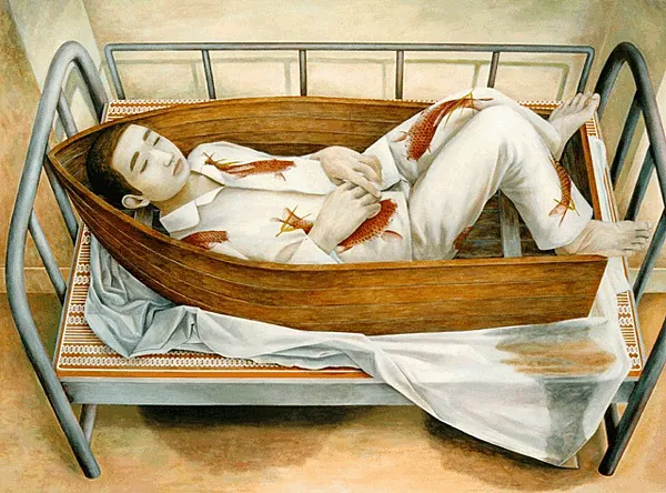 日本最怪异画家，32岁离奇死亡，留下217幅作品，他的画却没人敢看第二遍（组图） - 16