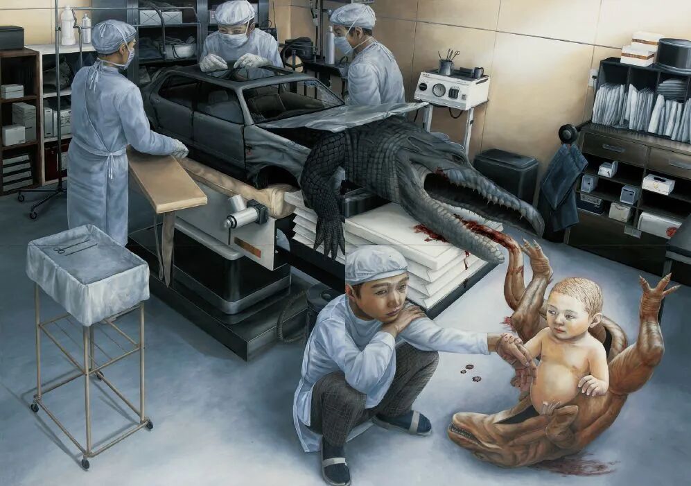 日本最怪异画家，32岁离奇死亡，留下217幅作品，他的画却没人敢看第二遍（组图） - 29