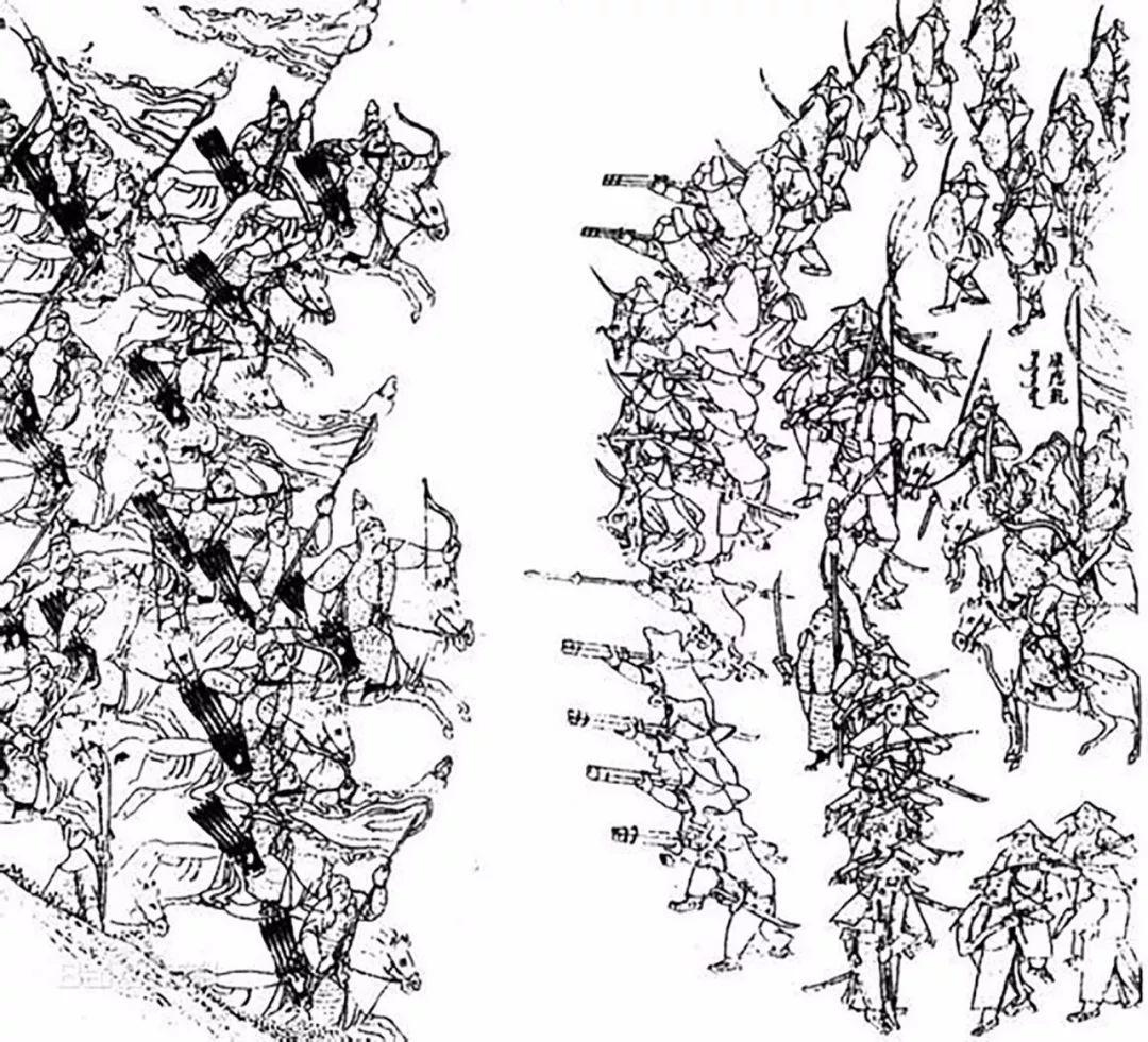 古代欧洲士兵打仗排队枪毙中国古代有这种战术吗