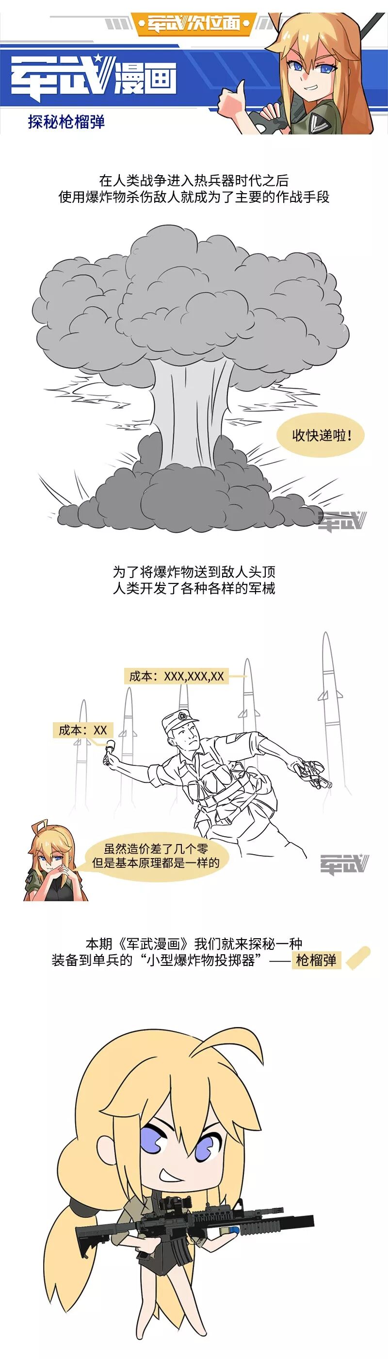 解放军的95步枪真的不适合加榴弹发射器吗 并不是 军武漫画 军武次位面微信公众号文章