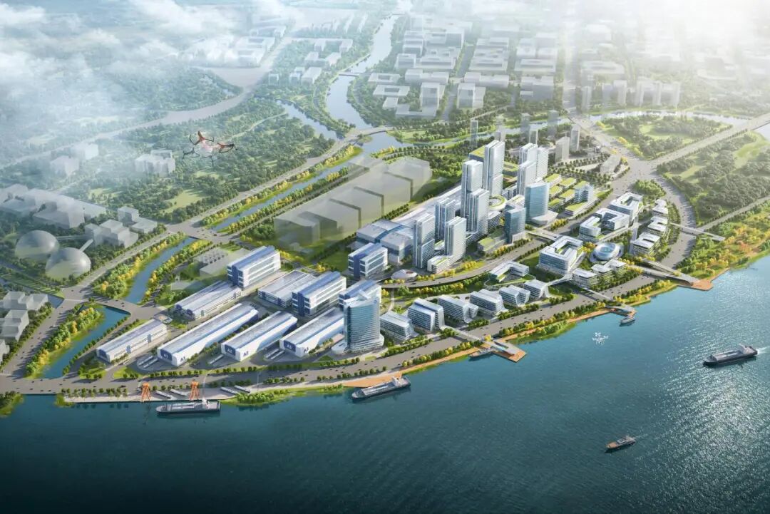 △项目远期建设效果图，以最终方案和实际建设为准