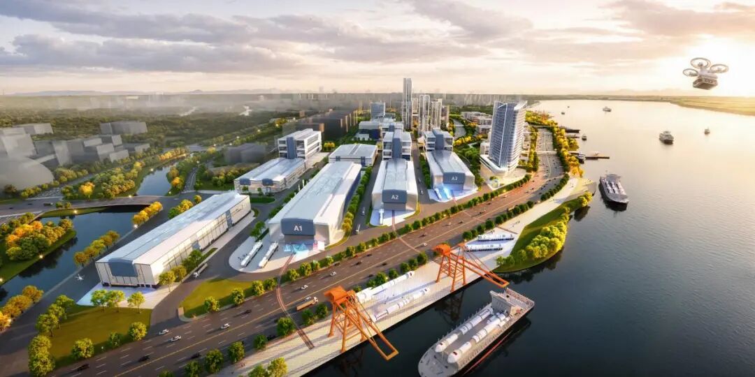 △航天智造效果图以最终方案和实际建设为准