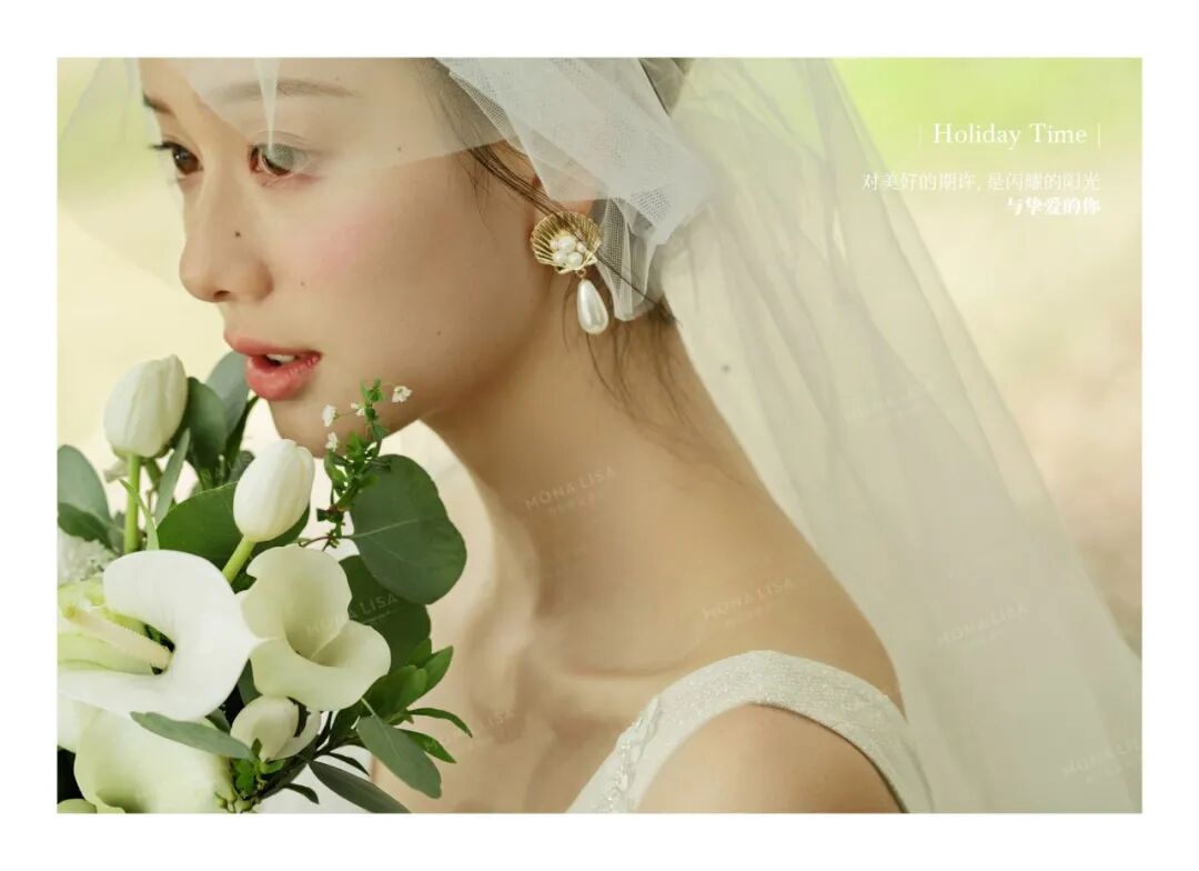 春季必拍的轻氧系婚纱照！
