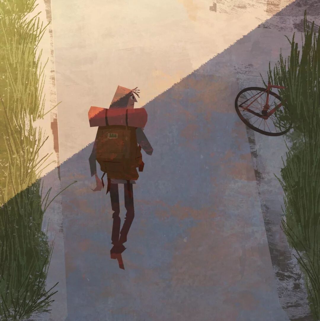 看到这些插画，再抑郁都阳光起来了