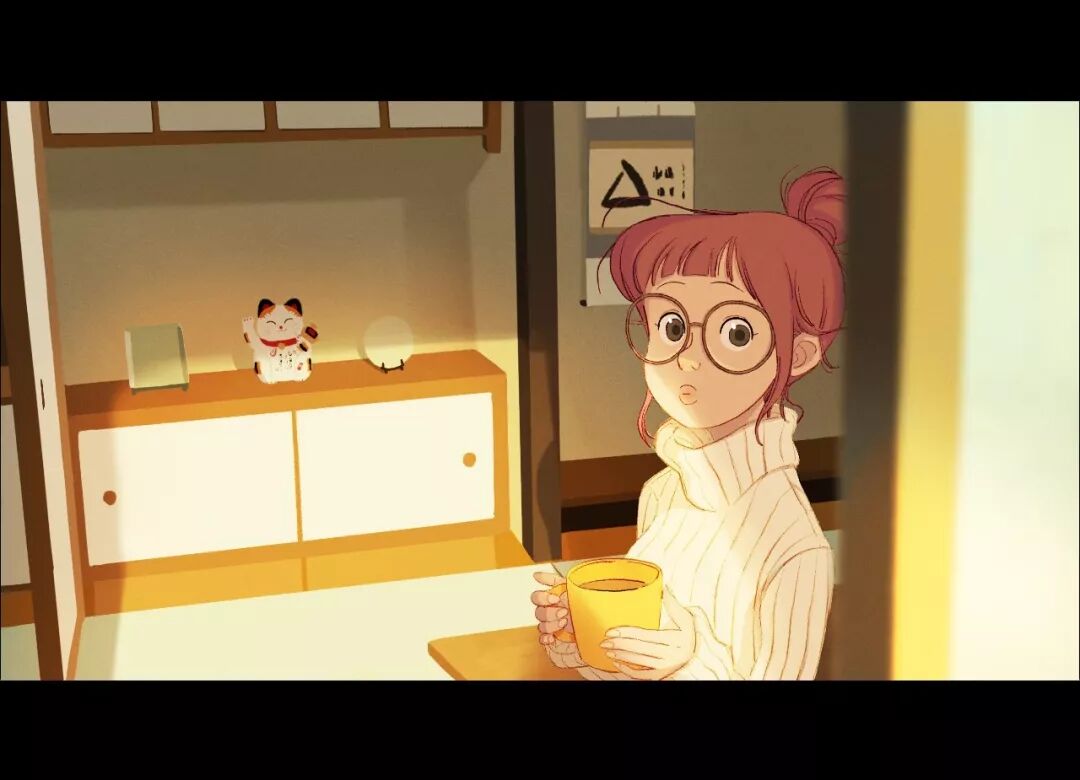 看到这些插画，再抑郁都阳光起来了