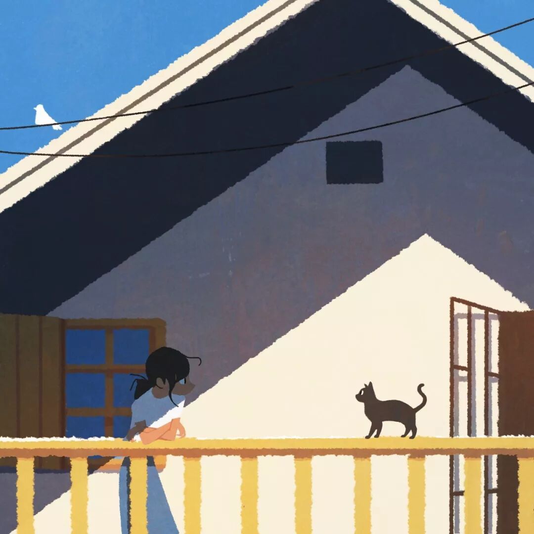 看到这些插画，再抑郁都阳光起来了