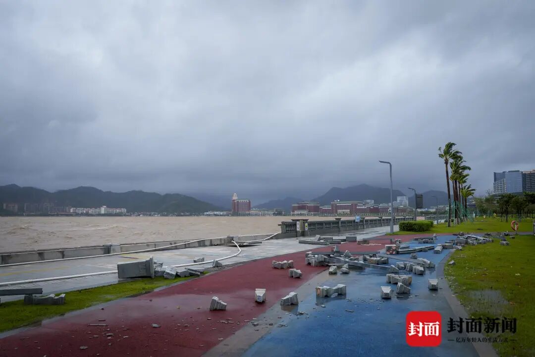 广东珠海出现17级阵风