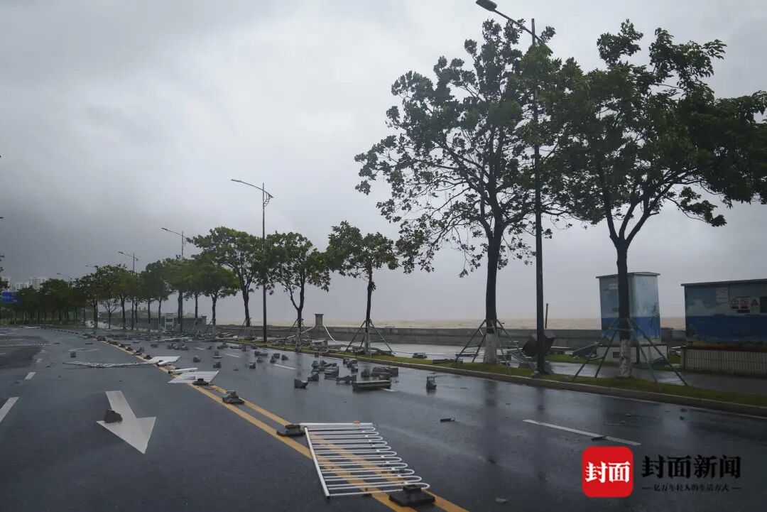 广东珠海出现17级阵风