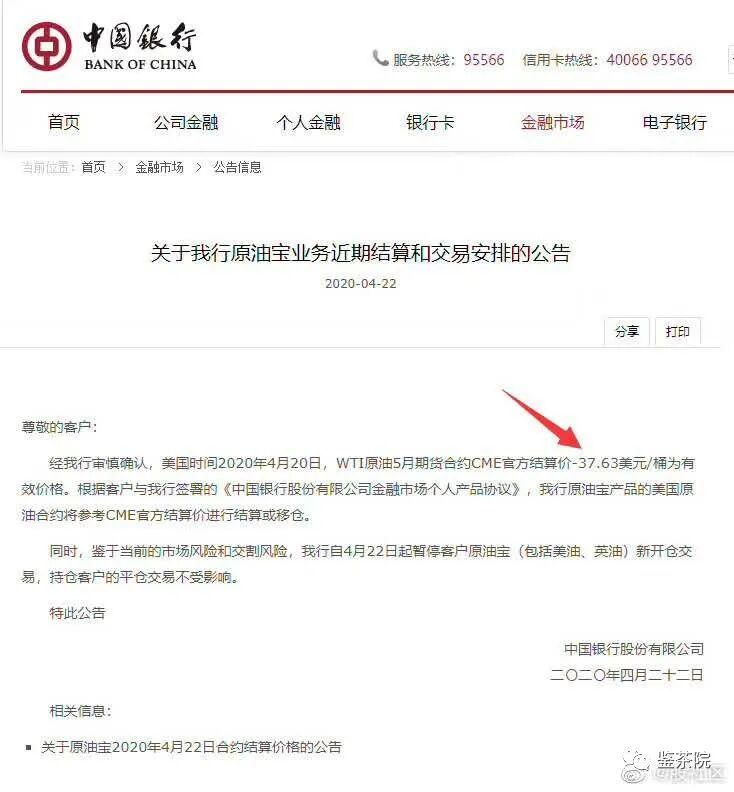从亏惨的原油宝，说说金融界潜规则