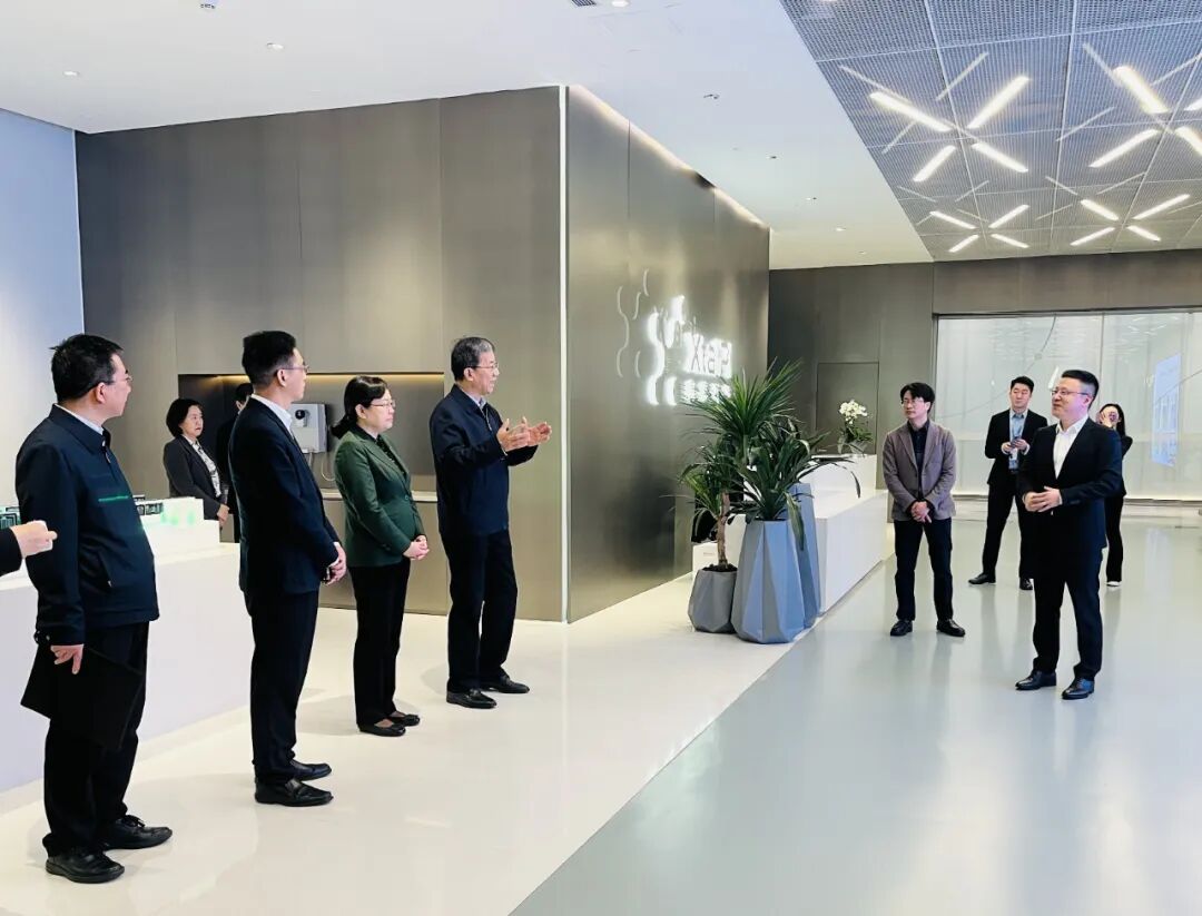 教育部部長懷進鵬調(diào)研晶泰科技