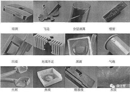 注塑成型制品常見不良缺陷的主要問題的圖1