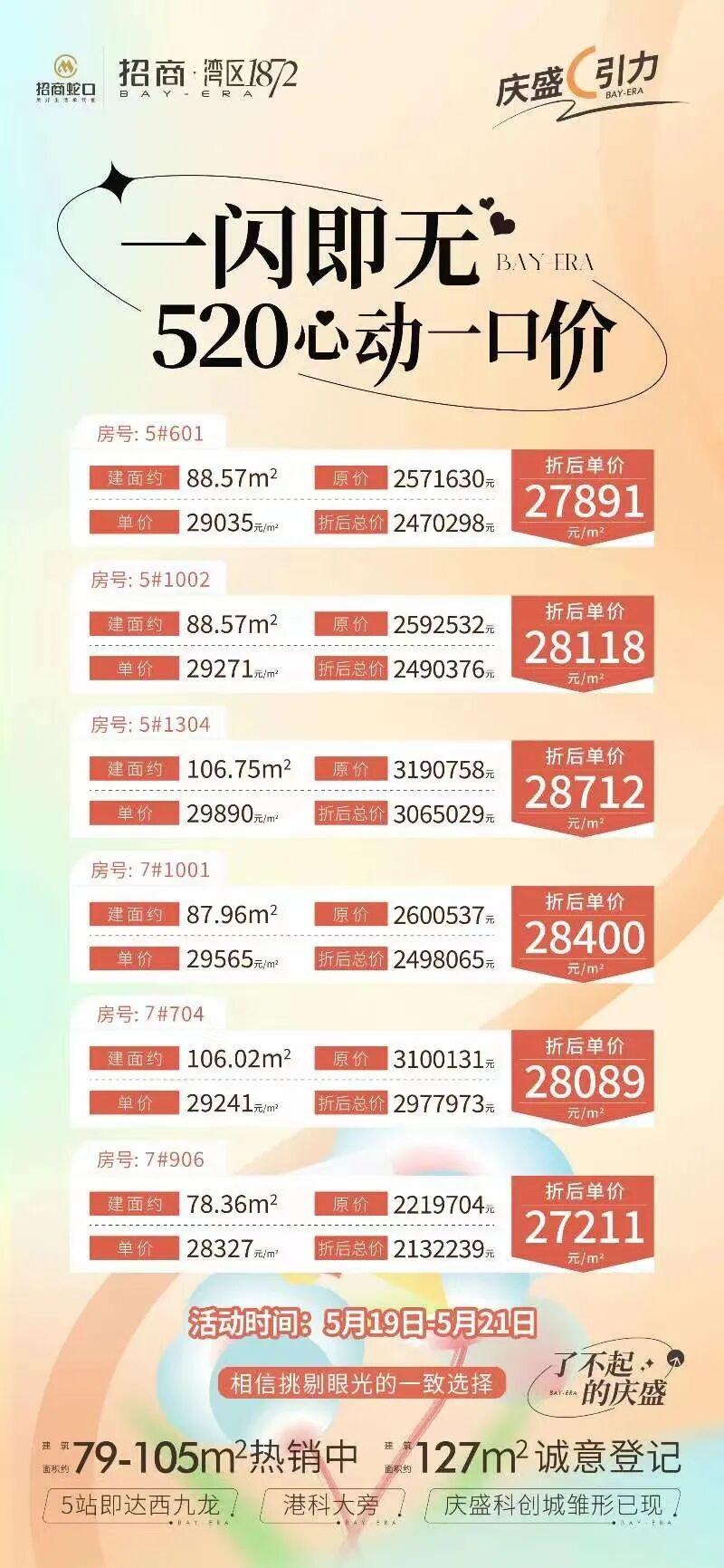 南沙18盘推出优惠活动，优惠高达78万！