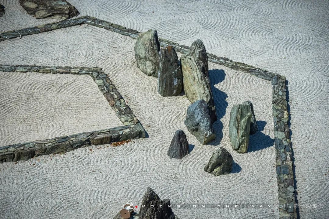 枯山水的杰作 岸和田城八阵之庭 一边写诗一边旅行 微信公众号文章阅读 Wemp