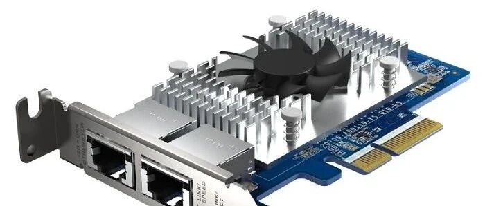 威联通推出双口万兆网卡新品QXG-10G2T-X710