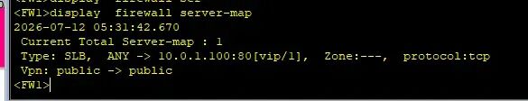 配置结束后，会产生一个server-map表