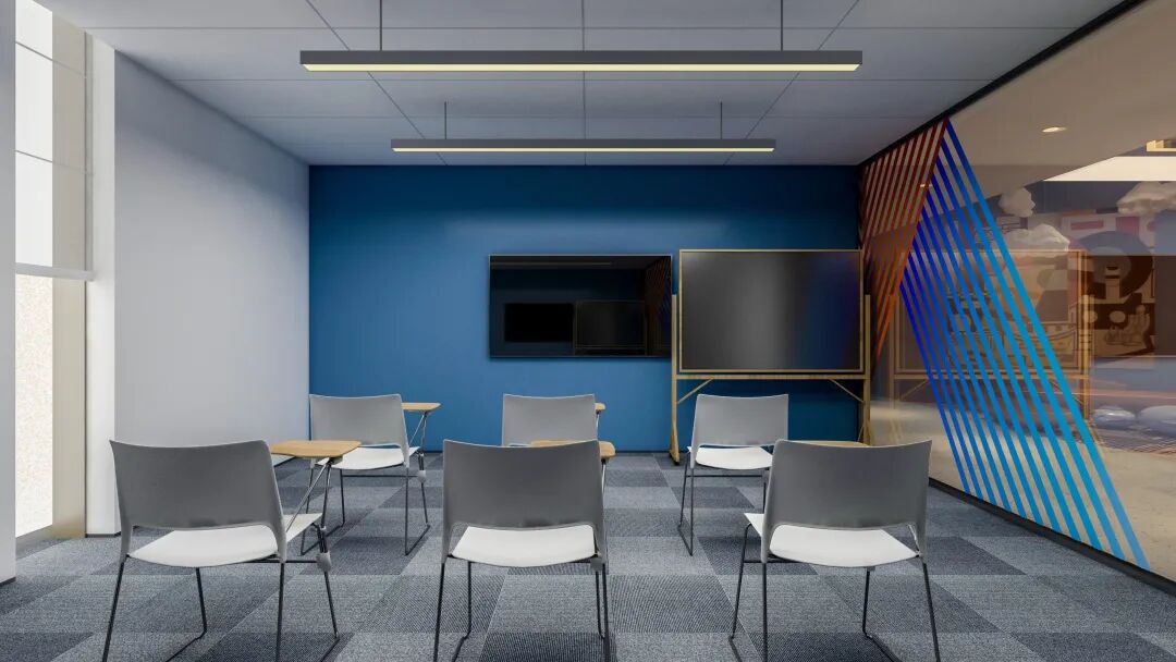 在汇世书院,学生们主课的班级设置中,初中为5人班,高中为3人班.