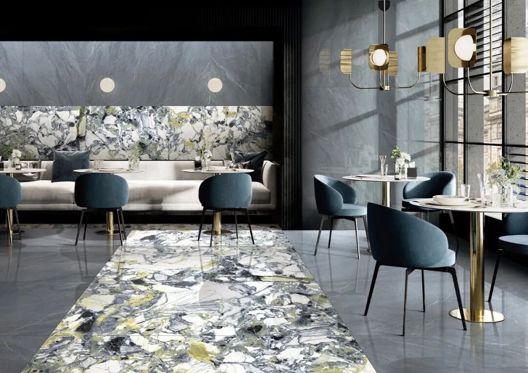 Ice Jade Marble Tiles For Restaurants Projects