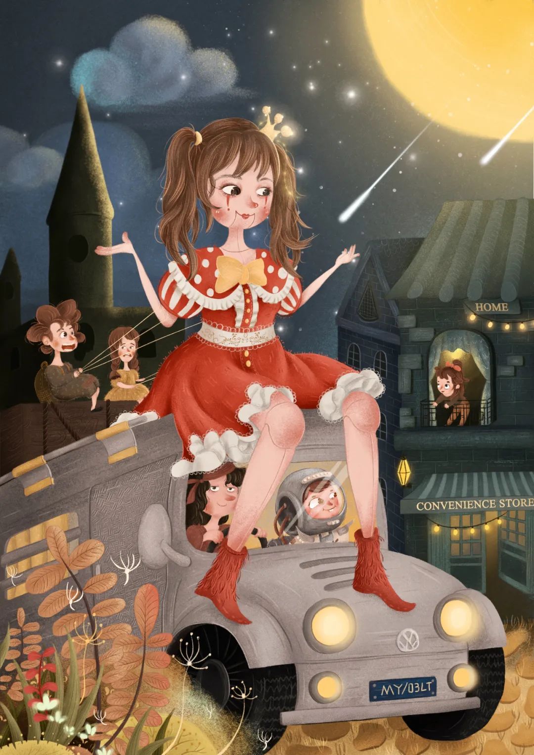 一次看过够的插画作品!-微信头条网 一次看过够的插画作品!