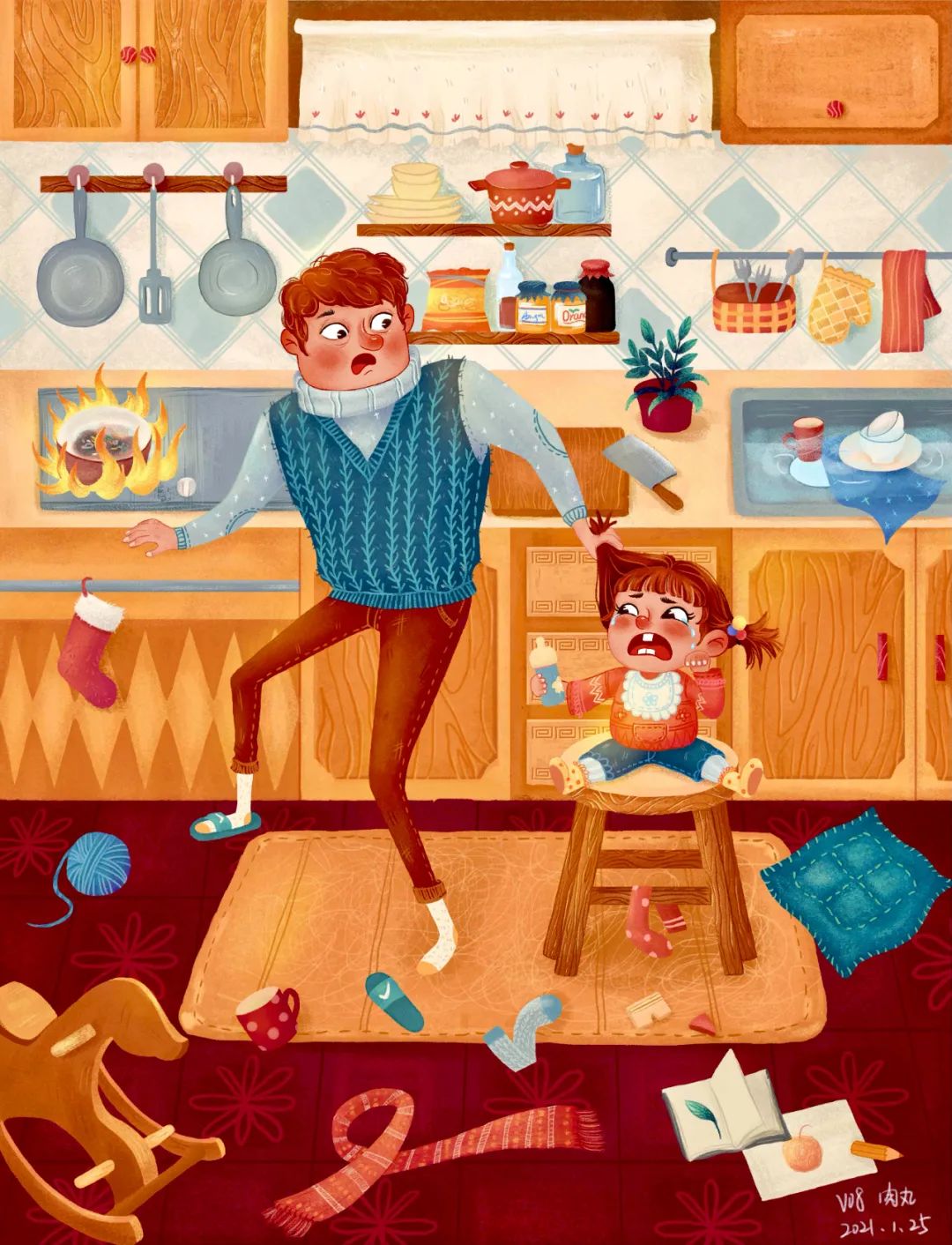 一次看过够的插画作品!-微信头条网 一次看过够的插画作品!