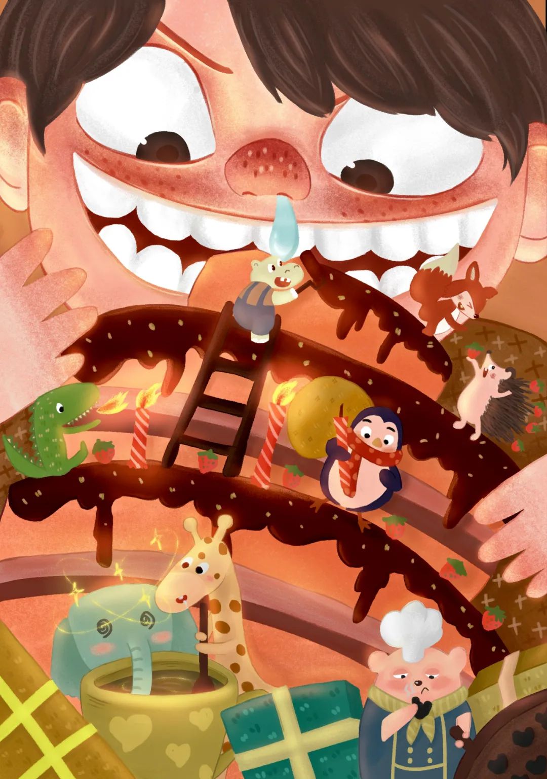 一次看过够的插画作品!-微信头条网 一次看过够的插画作品!