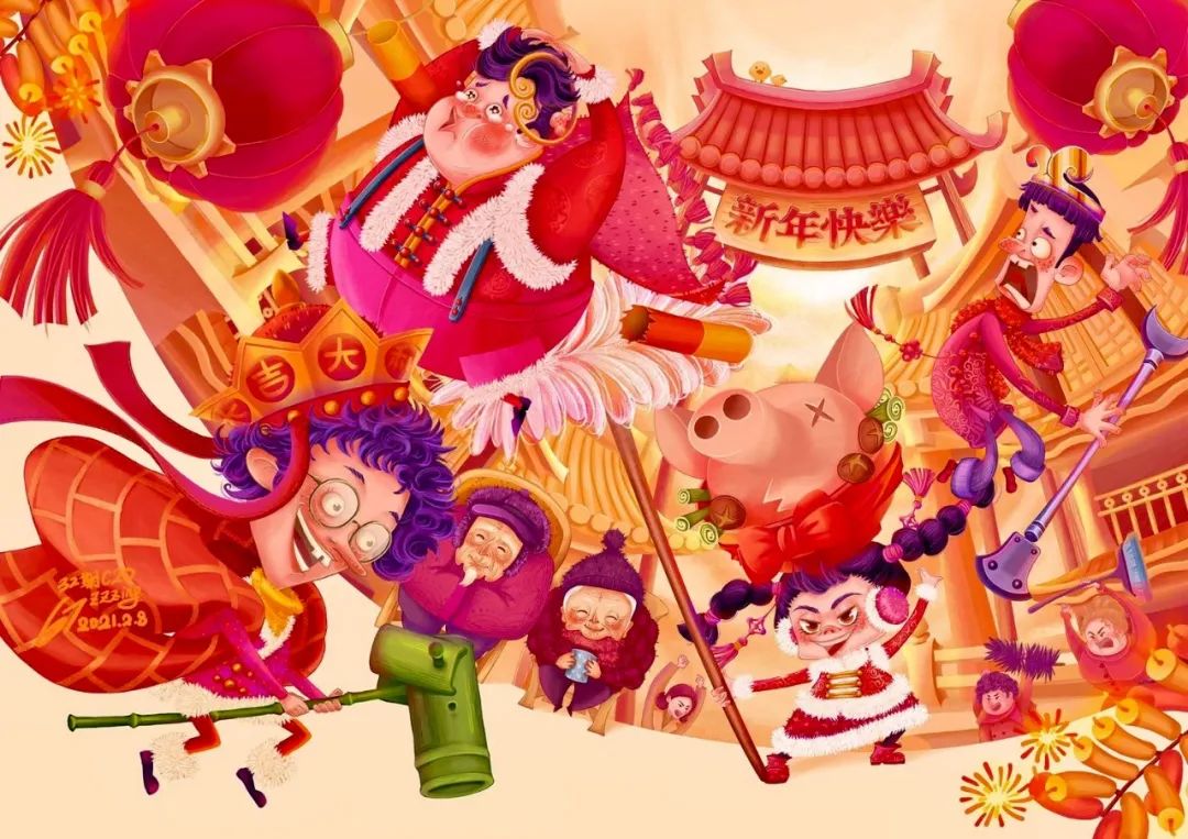 一次看过够的插画作品!-微信头条网 一次看过够的插画作品!