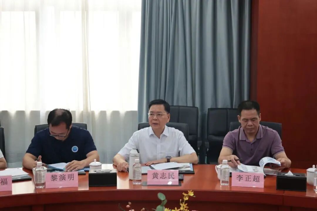廣西科學院副院長黃志民率隊蒞臨桂林南藥考察調研