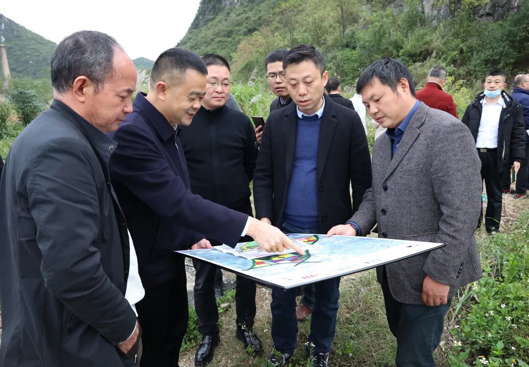 桂林市委常委、统战部长蒋育亮率队莅临桂林南药调研指导工作