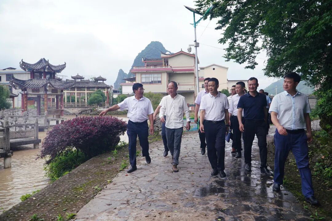 青蒿公益走进灌阳椅山村，政企慰问暖人心